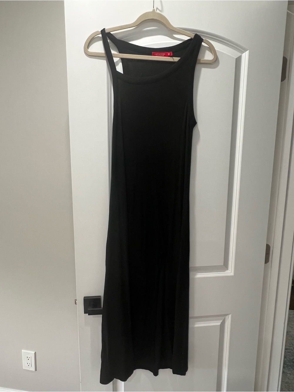 Revolve/PHILANTHROPY Asymmetrical Black Maxi Dress